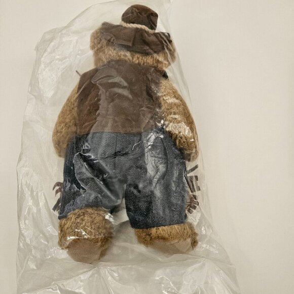NEW Terry's Village Cowboy Brown Teddy Bear Plush 11" Stuffed Animal Toy - Picture 4 of 8